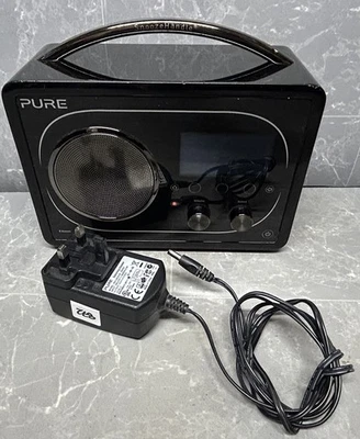 Pure Evoke F4 DAB+ with Bluetooth & Wi-Fi Black - Image 1 of 4