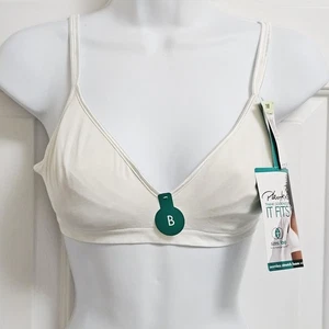 Neu Playtex Thank Goodness It Fits BH 36 B Softcup ohne Bügel 4406 weiß - Bild 1 von 9