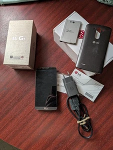 LG G3 Titan Grau  Gebraucht Original Karton  !!! - Bild 1 von 8