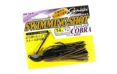 Verkauf Gamakatsu 67974 Swimming Shot Tuned Cobra Rubber Jig 14 Gramm 5 (3101) - Bild 1 von 4
