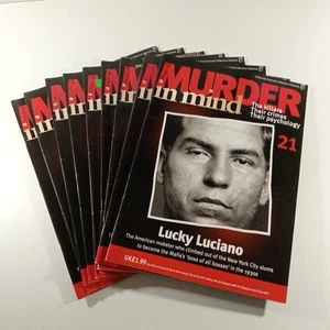 Lote Paquete Revista Murder In Mind VINTAGE # 21 22 23 24 25 26 27 28 29 - Imagen 1 de 10