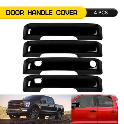 Manija de puerta con orificio para cubiertas de llave inteligente para Ford 23-24 F-250/F-350/F-450 Super Duty Foto 1 de 4