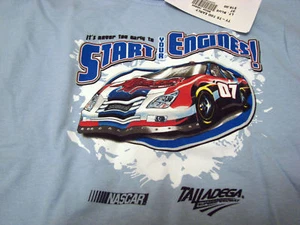 NWT BABY BLUE 3T START YOUR ENGINE RACE SHIRT LOOK BUY! - Picture 1 of 2