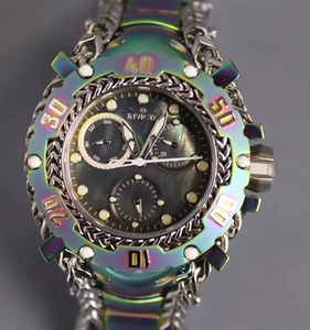 INVICTA Gladiator Lady 43.20mm Stainless Steel Iridescent + Steel Black+Silver - Picture 1 of 5