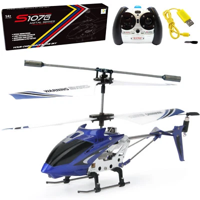 Syma S107G RC Helicopter 3.5CH Remote Control Helicopter w/ Gyro Toy Gift Kid US - Image 1 of 4