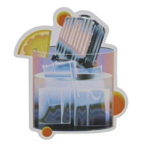 RIMOWA SEIT 125th Anniversary Sticker Shanghai Glass Suitcase - Picture 1 of 2