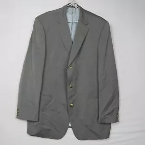 Hugo Boss Mens Suit Blazer Jacket Size 58 or 48(AU) or XXXL Grey Wool Dinner - Picture 1 of 10