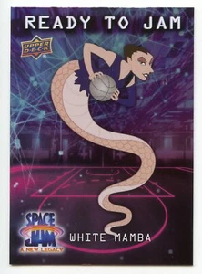 2021 Upper Deck Space Jam A New Legacy "Ready To Jam" Card RJ-9 White Mamba - Picture 1 of 1