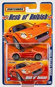 2007 Matchbox Best of British #01 2006 Lotus Elise BURNT ORANGE METALLIC | FSC - Picture 1 of 1