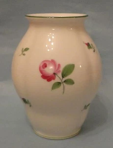 WIENER AUGARTEN Vintage Porcelain Pink VIENNESE ROSE Deco Classic BAROQUE VASE - Picture 1 of 6