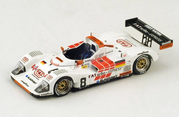 Spark Model Porsche T.w.r. WSC N.8 26th LM 1996 Alboreto-martini-theys 1 43