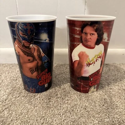 2011 WWE All Stars 7-Eleven Super Big Gulp Cups Coleccionables Piper And Mysterio Foto 1 de 4