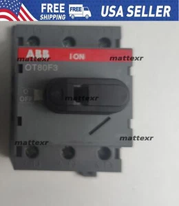 ABB OT80F3 Switch Disconnector 1SCA105798R1001 3-pole, front operated - Picture 1 of 17