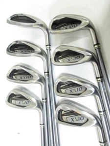 2012 DUNLOP XXIO 7 5~SW 8pc MP-700 S-flex Iron Set Golf Clubs D962 - Picture 1 of 5