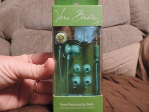 Vera Bradley Noise Reducing earbuds Lime's Up 12494-123 - Picture 1 of 4