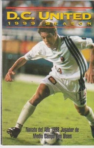Official Gameschedule / Fixtures / Programme DC United 1999 - Bild 1 von 1