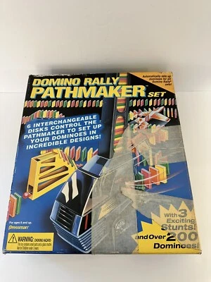 Domino Rally Pathmaker Kit in Original Box Pressman 1994  Vintage! (please read) - Image 1 of 4