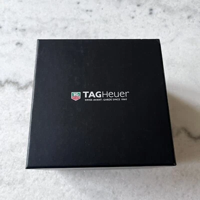 Caja Reloj TAG Heuer Marrón Auténtica Usada con Caja Exterior Foto 1 de 4