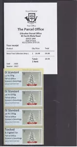2016 Gibraltar - Post & Go - Parcel Office - Season's Greetings - BNGI16 G103 - Picture 1 of 1