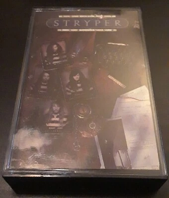 Stryper: Against The Law 1990 Enigma Records Cassette VG+ Christian Metal  - Image 1 of 4