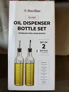 Olive Oil & Vinegar Dispenser Set with Funnel - Picture 1 of 2