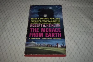 The Menace Fom Earth by Robert A. Heinlein (1st Signet Edition/First Print, pb) - Imagen 1 de 9