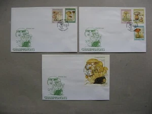GUINEA, 3x cover FDC 1995. mushrooms - Picture 1 of 1