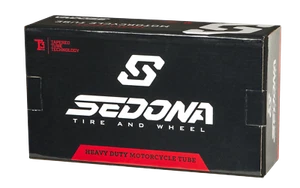 SEDONA HEAVY DUTY TAPERED MOTORCYCLE TUBE TR-4 STEM 275/300-21 87-0386 - Picture 1 of 3