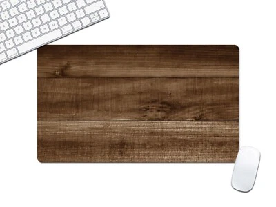 Brown Desk Mat, Large Computer Keyboard Mouse Pad Multiple Sizes - DMAT32 - Image 1 of 3
