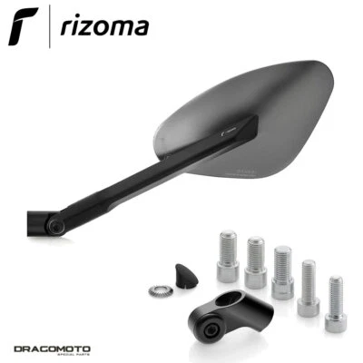 Espejo retrovisor izquierdo bmw g 310 r 2016-2020 Genesi RIZOMA BS174D BS713B gris Foto 1 de 4