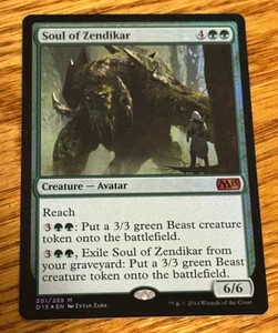MTG Core 15, Soul of Zendikar Foil light played - Picture 1 of 1