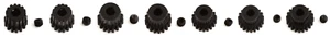 Tekno Steel Mod 0.8 32P Pinion Gear 5mm Shaft 14T 15T 16T 17T 18T 19T 20T - Picture 1 of 7