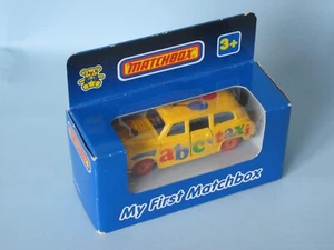 My First Matchbox FX4R Taxi Boxed Toy Model 70mm Macau Base Cabbie Cab - Picture 1 of 2
