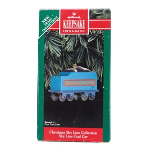 Hallmark Keepsake Christmas Sky Line Collezione Metallo Fuso Carbone Auto 1992 - Foto 1 di 6