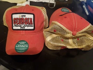 Legacy Brand NCAA Georgia Bulldogs CFP National Champions 2022- Trucker Hat NWT - Picture 1 of 4