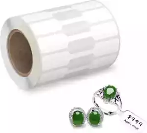 500Pcs Jewelry Tags Roll Price Identify Jewelry Price Tags Stickers Labels Ring - Picture 1 of 7