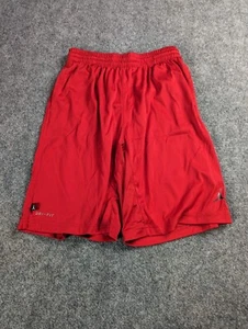 Air Jordan Dri Fit  Basketball Shorts Red Boys Large (No Drawstring) - Picture 1 of 10