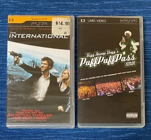 Snoop Dogg Puff Pass Tour & The International Movie Sealed UMD Video PSP 988A - Picture 1 of 2