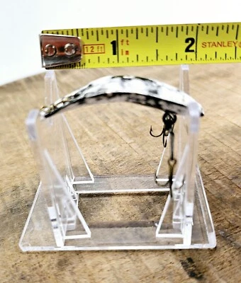 Señuelo vintage Helin Fly-Rod 1,75" Flatfish F6 estándar 2 agudos  Foto 1 de 4