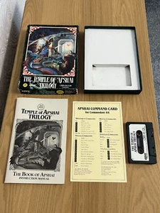 Temple of Apshai Trilogy Commodore 64 Cassette Working -👽👾Retro Gift Idea👾👽 - Afbeelding 1 van 24