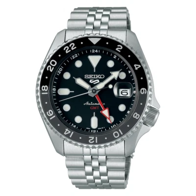 New Seiko 5 Sports GMT Series Black Dial Automatic Watch SSK001 A.D. - Image 1 of 3