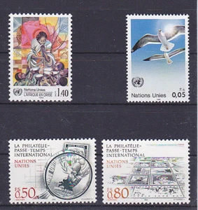 v5673 UNO-Genf MiNr 137 + 142/44 ** unter Nominale - Bild 1 von 1