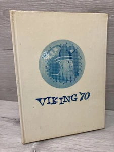 1970 Hefner Middle SCHOOL YEARBOOK, Viking’70 Putnam City OK W/ signatures - Picture 1 of 5