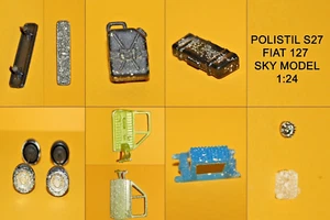 POLISTIL S27 - FIAT 127 - SKY MODEL - 1:24 - PEZZI VARI - Foto 1 di 8