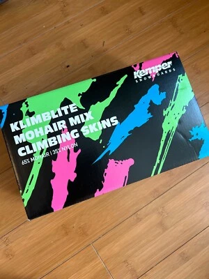 Montana Splitboard Skins Kemper Snowboard. Size L 162-169 New Klimlite