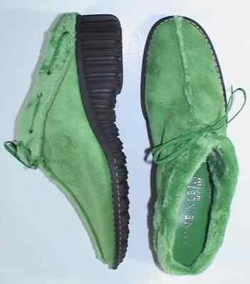 Zapatos para mujer ANNE KLEIN 'Chilly' gamuza mulas toboganes con forro de piel talla 12 EE. UU. NUEVOS EN CAJA Foto 1 de 4