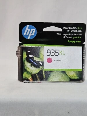 Cartucho de tinta magenta de alto rendimiento HP 935XL caducado en febrero de 2025 Foto 1 de 3