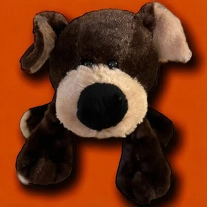 Webkinz Mocha Pup NO CODE Brown & Tan Puppy Dog Stuffed Animal 8” Tall Clean - Picture 1 of 8
