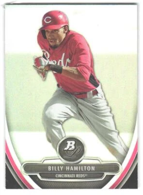 2013 Bowman Platinum Billy Hamilton #BPP9 Prospects - Image 1 of 2
