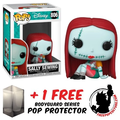 VINILO FUNKO POP DISNEY PESADILLA ANTES DE NAVIDAD SALLY COSTURA #806 + PROTECTOR Foto 1 de 1